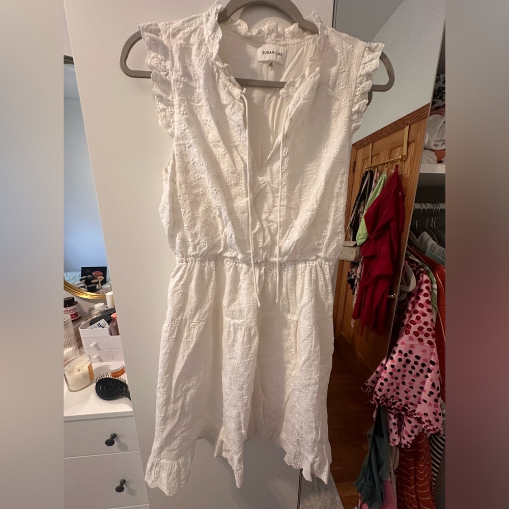 Eyelet dress